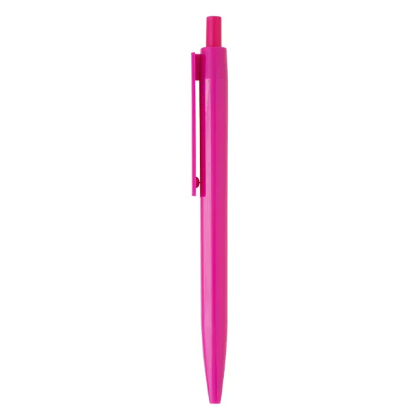 AMIGA CLIP Plastic ball pen Roza