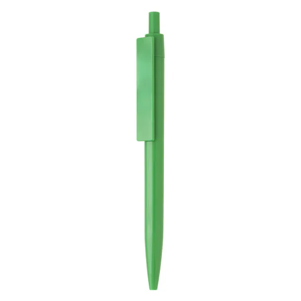 AMIGA CLIP Plastic ball pen Kelly green