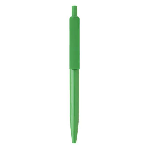 AMIGA CLIP Plastic ball pen Kelly green