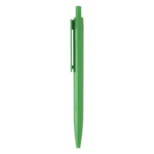 AMIGA CLIP Plastic ball pen Kelly green