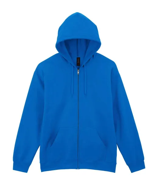 SOFTSTYLE® MIDWEIGHT FLEECE ADULT FULL ZIP HOODED SWEATSHIRT - Gildan Kraljevski plava