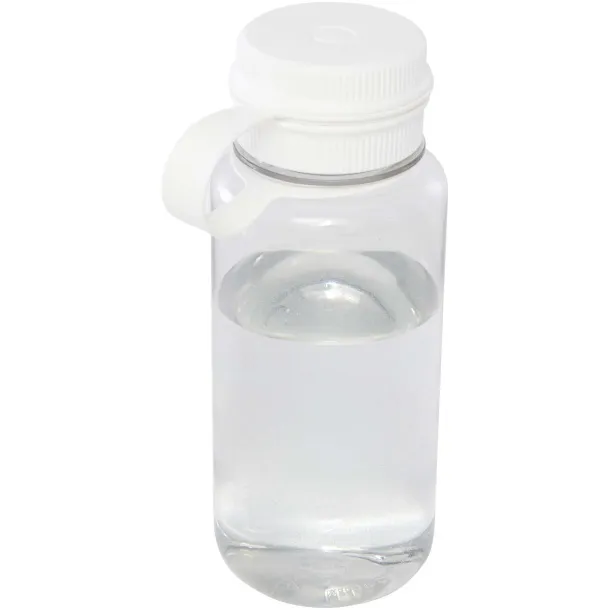 Ryder 900 ml RCS certified RPET sport bottle with multi-function lid White