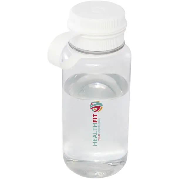 Ryder 900 ml RCS certified RPET sport bottle with multi-function lid White