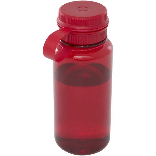 Ryder 900 ml RCS certified RPET sport bottle with multi-function lid Red
