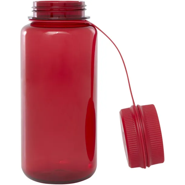 Ryder 900 ml RCS certified RPET sport bottle with multi-function lid Red