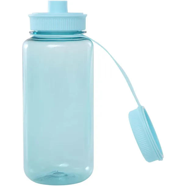 Ryder 900 ml RCS certified RPET sport bottle with multi-function lid Turquois