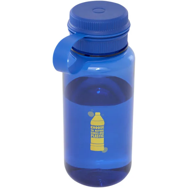 Ryder 900 ml RCS certified RPET sport bottle with multi-function lid Royal blue