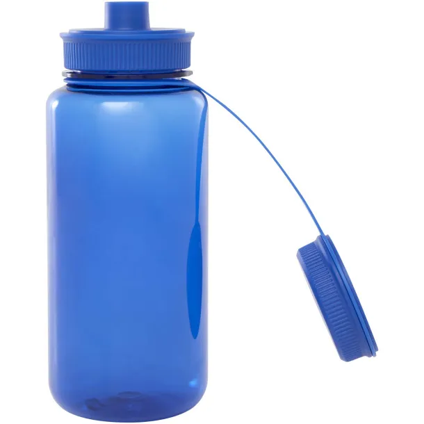 Ryder 900 ml RCS certified RPET sport bottle with multi-function lid Royal blue