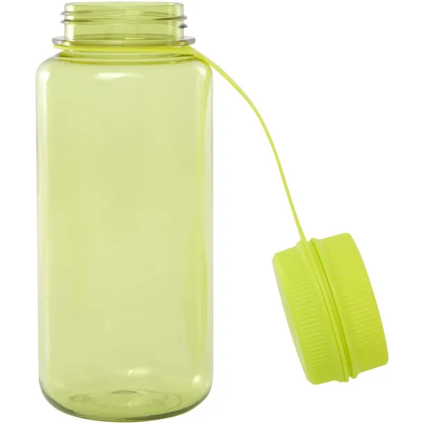 Ryder 900 ml RCS certified RPET sport bottle with multi-function lid Lime
