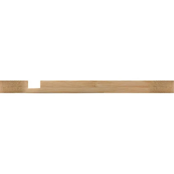  Bamboo phone stand brown