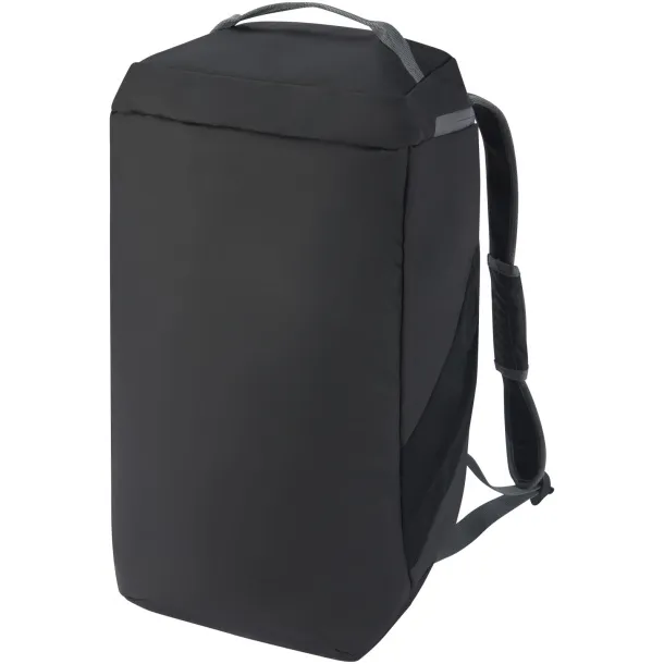 Aqua GRS reciklirani vodootporni ruksak/torba, 35L Solid black