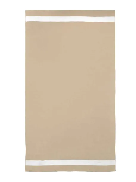  OLIMA VELOUR BEACH TOWEL - Olima Sand