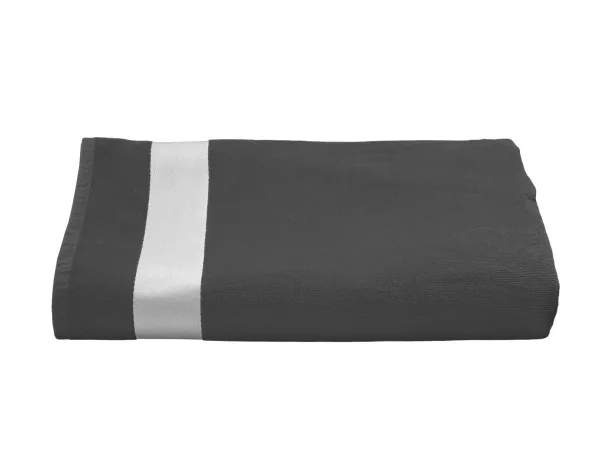  Olima ručnik za plažu od velura - Olima Charcoal Grey