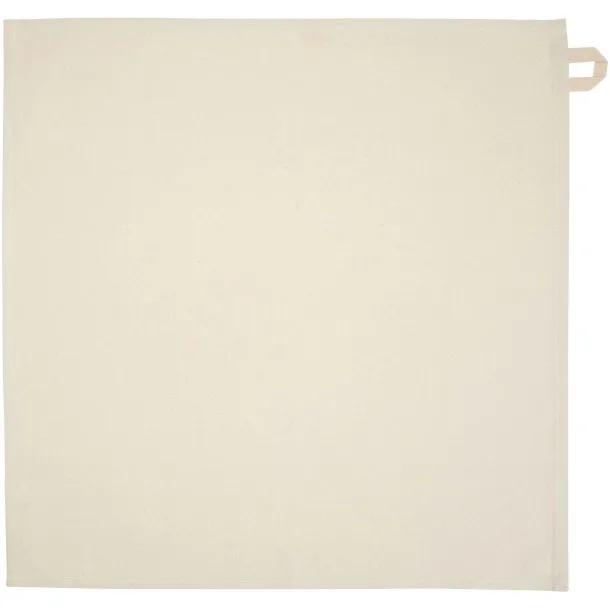 Alora 200 g/m² recycled cotton kitchen towel Oatmeal