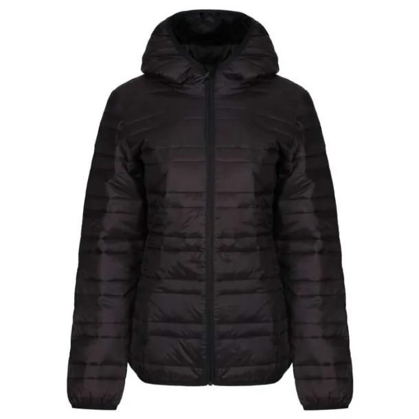FIREDOWN WOMENS HOODED PACKAWAY JACKET - Regatta Black