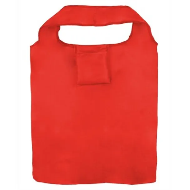  RPET foldable shopping bag Crvena