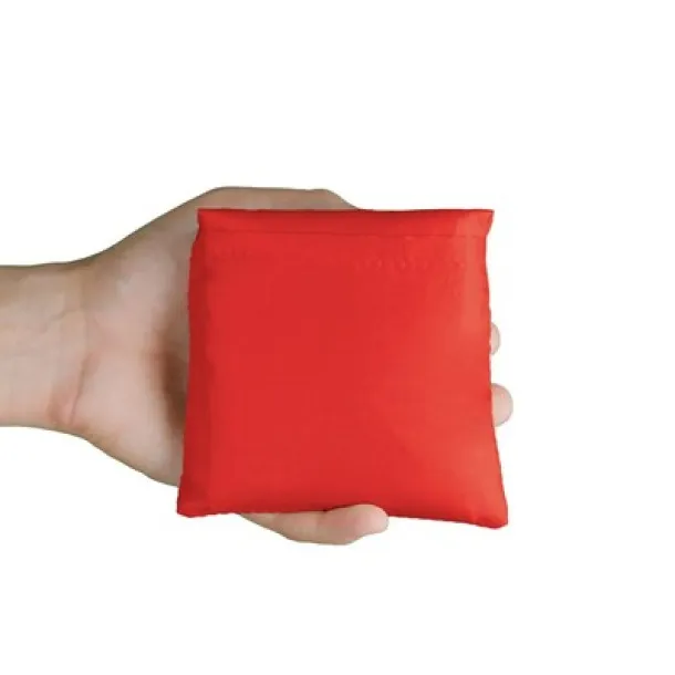  RPET foldable shopping bag Crvena