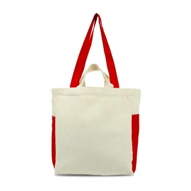 Matej Cotton shopping bag red