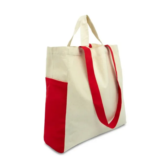 Matej Cotton shopping bag red