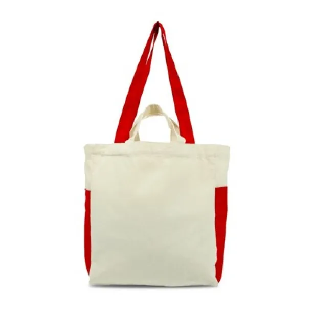 Matej Cotton shopping bag red