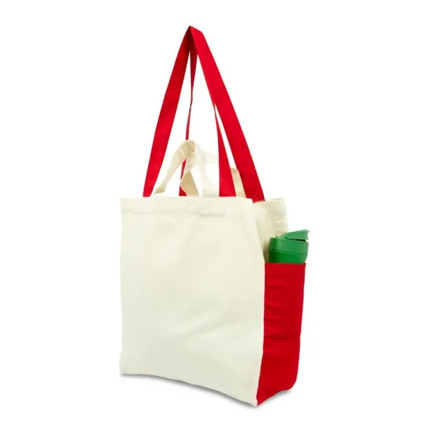 Matej Cotton shopping bag red