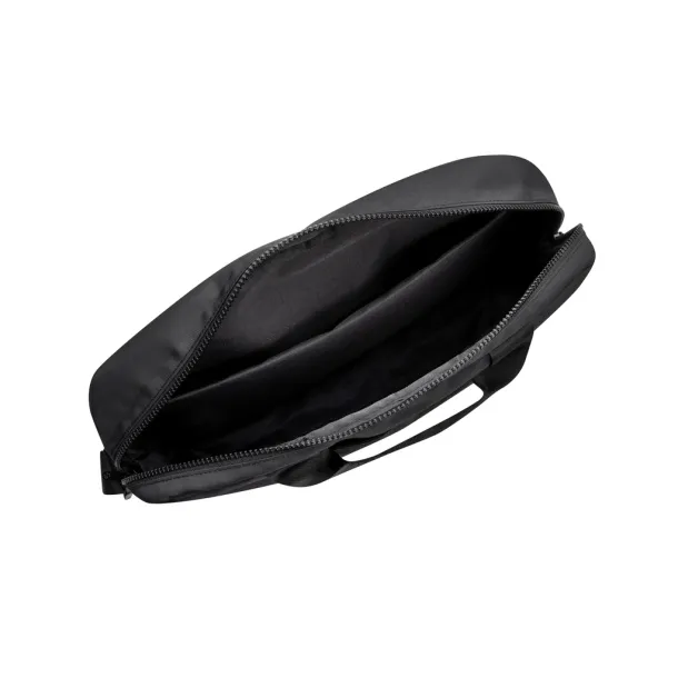 Swiss Peak Aware™ RPET Essential 15.6 inch laptop bag - Swiss Peak Black 