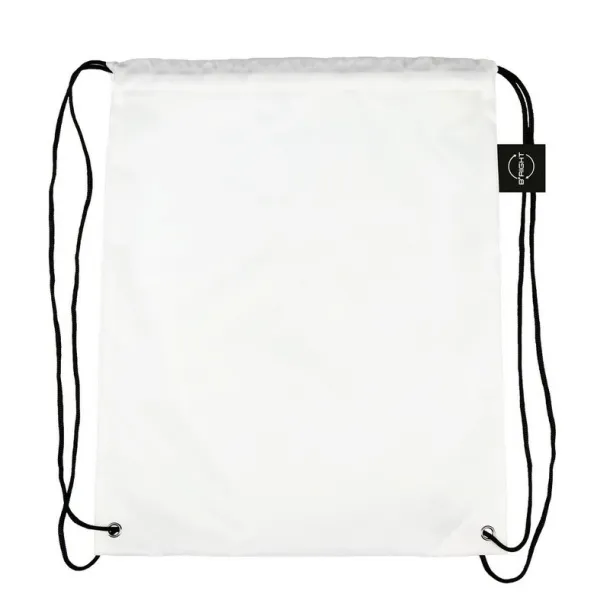  RPET drawstring bag B'RIGHT Bijela