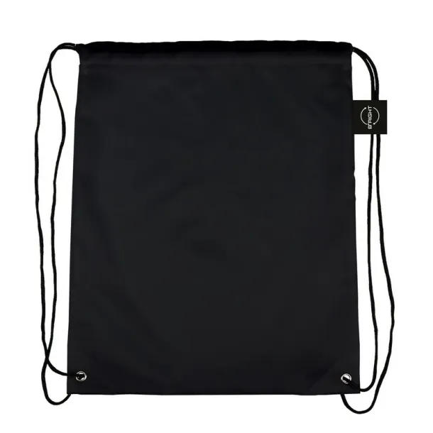  RPET drawstring bag B'RIGHT Crna