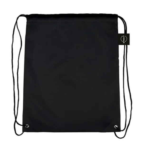  RPET drawstring bag B'RIGHT Crna