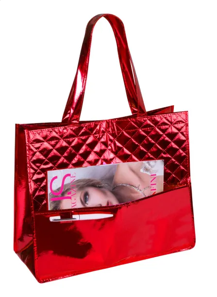 Dymra torba za plažu Crvena