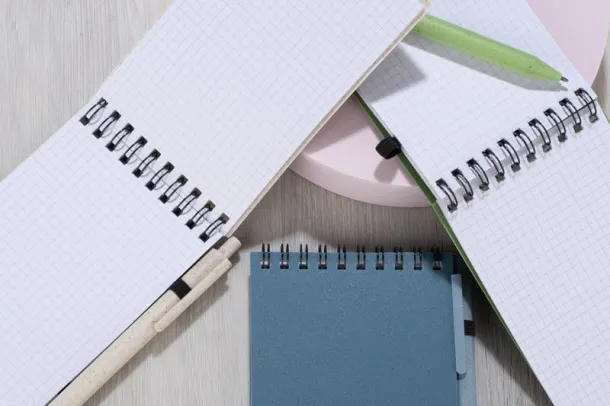  Notebook with pen  A6 - Fruit of the Loom 5405 C