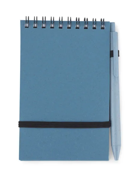  Notebook with pen  A6 - Fruit of the Loom Nebaski plava