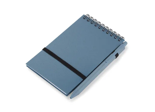  Notebook with pen  A6 - Fruit of the Loom Nebaski plava