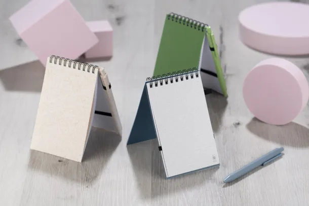  Notebook with pen  A6 - Fruit of the Loom Nebaski plava