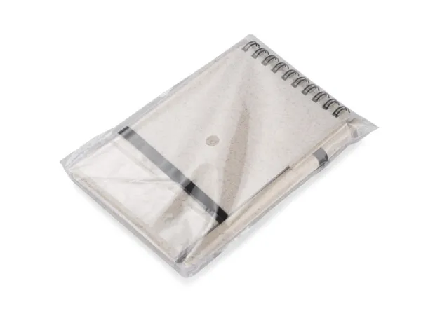  Notebook with pen  A6 Prirodna