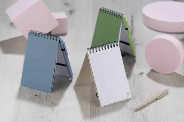  Notebook with pen  A6 - Fruit of the Loom 7528 C