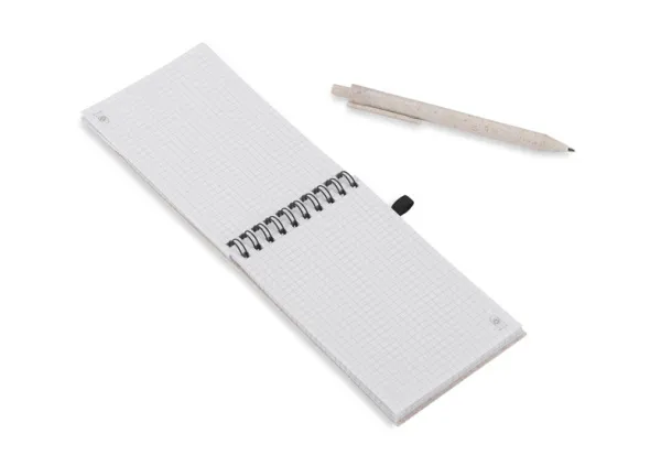  Notebook with pen  A6 Prirodna