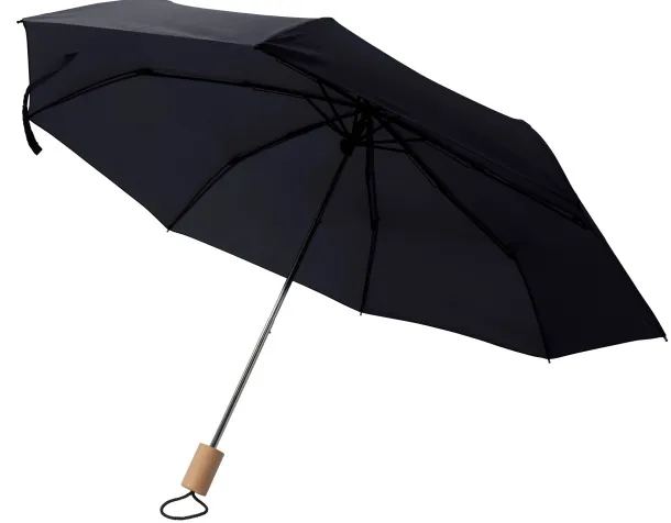  rPET 190T umbrella Brooklyn Crna