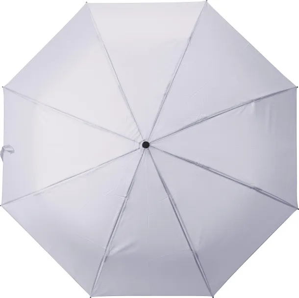  rPET 190T umbrella Brooklyn white