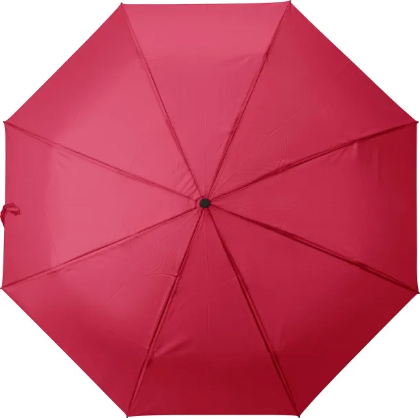  rPET 190T umbrella Brooklyn red