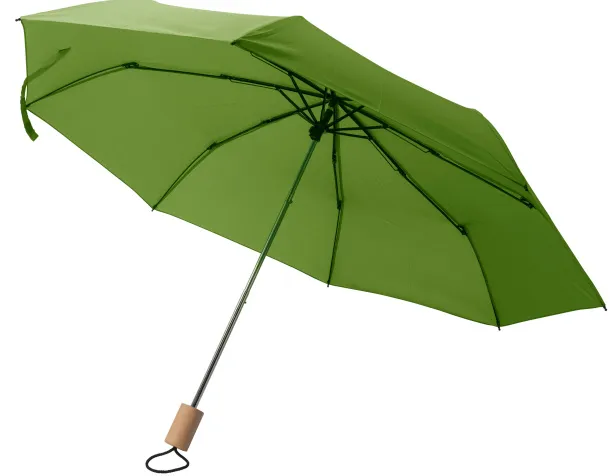  rPET 190T umbrella Brooklyn light green
