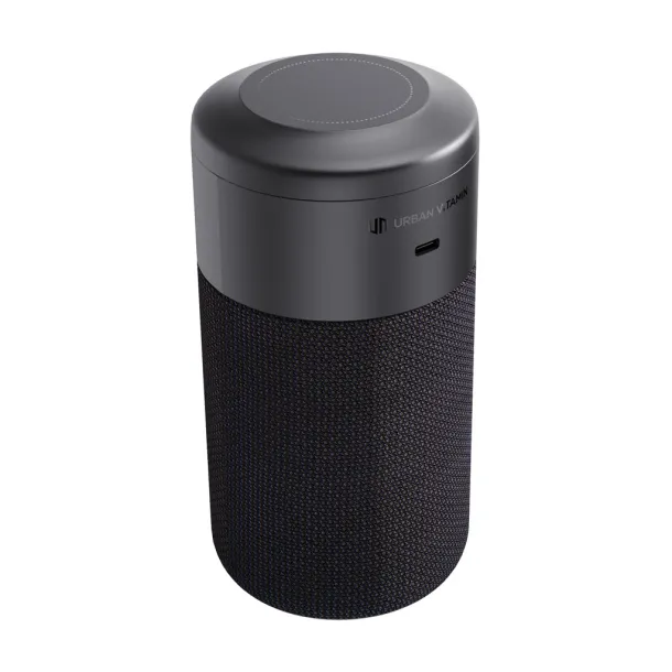 Urban Vitamin Anaheim RCS recycled 10W speaker 15W charger - Urban Vitamin Black 