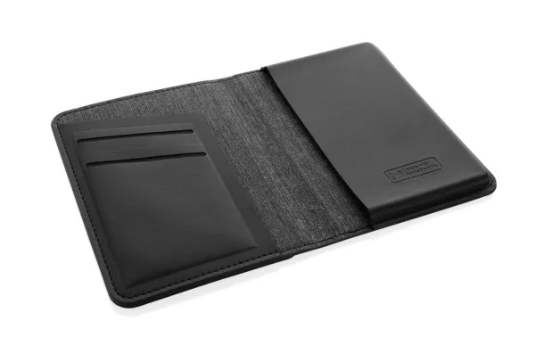 Trackmate etui za putovnicu s tehnologijom praćenja u cijelom svijetu od RCS rpoliestera - XD Collection Crna 