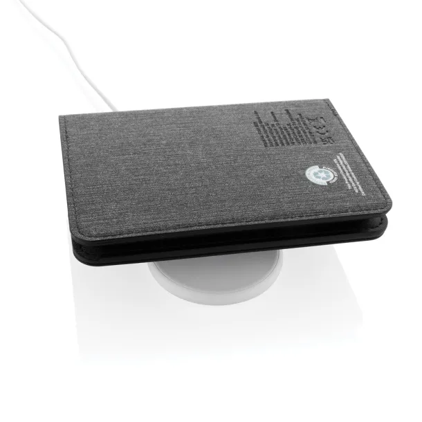 Trackmate RCS rpolyester passport holder worldwide locating - XD Collection Black 