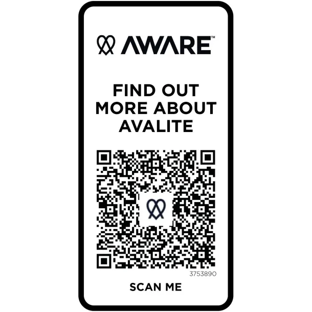 Avalite unisex Aware™ reciklirana kratka majica, 160 g/m2 - Elevate NXT Crna