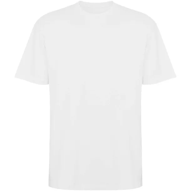 Bull short sleeve unisex oversized t-shirt - Roly White