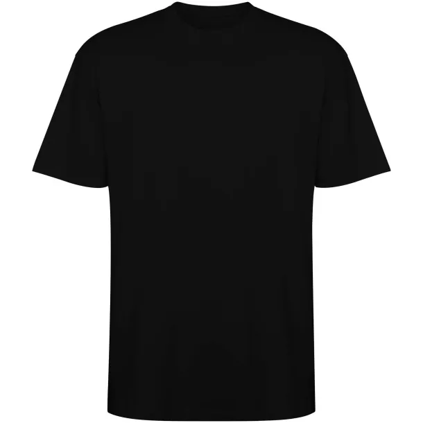 Bull short sleeve unisex oversized t-shirt - Roly Solid black