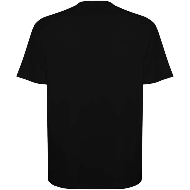 Bull short sleeve unisex oversized t-shirt - Roly Solid black