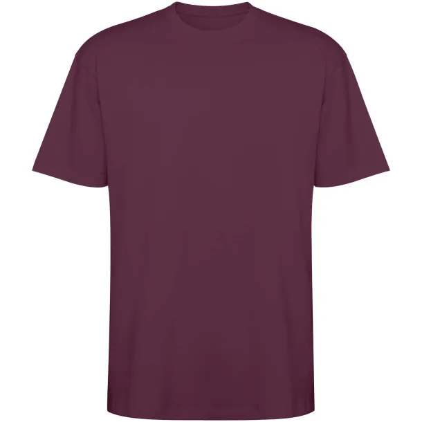 Bull unisex kratka majica, oversized kroj, 210 g/m2 - Roly Plum red