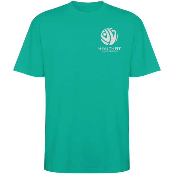 Bull unisex kratka majica, oversized kroj, 210 g/m2 - Roly Jade green